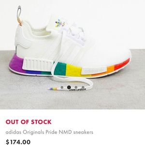 Women’s Adidas Originals Pride NMD R1 Shoes